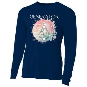 Generators Human Design Gift Pastel Aura Cooling Performance Long Sleeve Crew