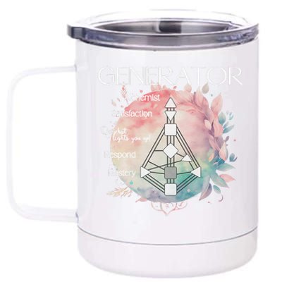 Generators Human Design Gift Pastel Aura 12 oz Stainless Steel Tumbler Cup