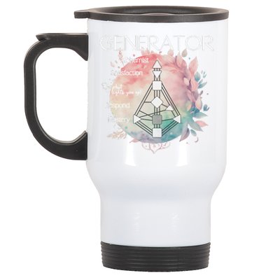 Generators Human Design Gift Pastel Aura Stainless Steel Travel Mug