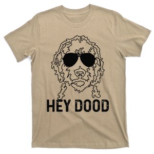 Goldendoodle Hey Dood Funny Labradoodle Golden Doodle Dog T-Shirt