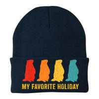 Ground Hog Day Shirt Decorations Costume Woodchuck Knit Cap Winter Beanie