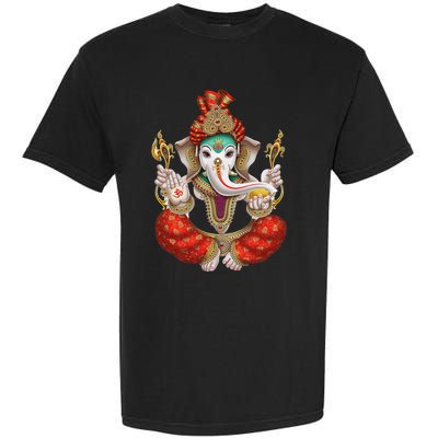 Ganesh Hindu Deity Lord Ganesha Garment-Dyed Heavyweight T-Shirt