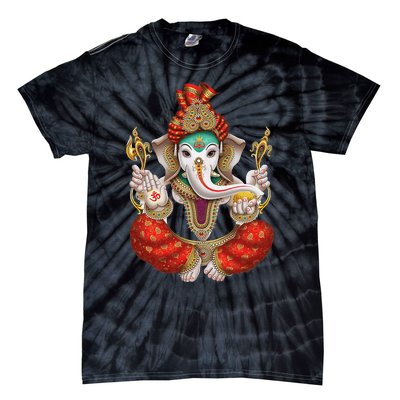 Ganesh Hindu Deity Lord Ganesha Tie-Dye T-Shirt