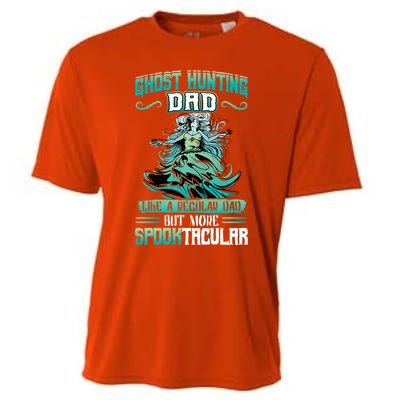 Ghost Hunting Dad Paranormal Investigation Cool Gift Cooling Performance Crew T-Shirt