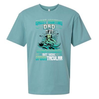 Ghost Hunting Dad Paranormal Investigation Cool Gift Sueded Cloud Jersey T-Shirt