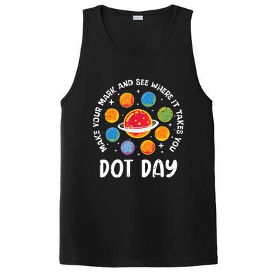 Groovy Happy Dot Day 2024 Colorful Polka Dot PosiCharge Competitor Tank