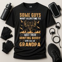Grandpa Hunting Design Cooling Performance Crew T-Shirt