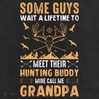 Grandpa Hunting Design 11oz C Handle Ceramic Mug