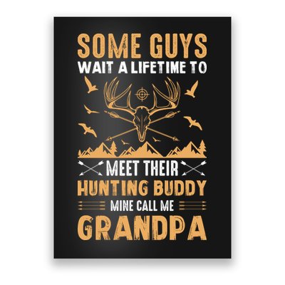 Grandpa Hunting Design Poster