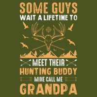 Grandpa Hunting Design Backpack