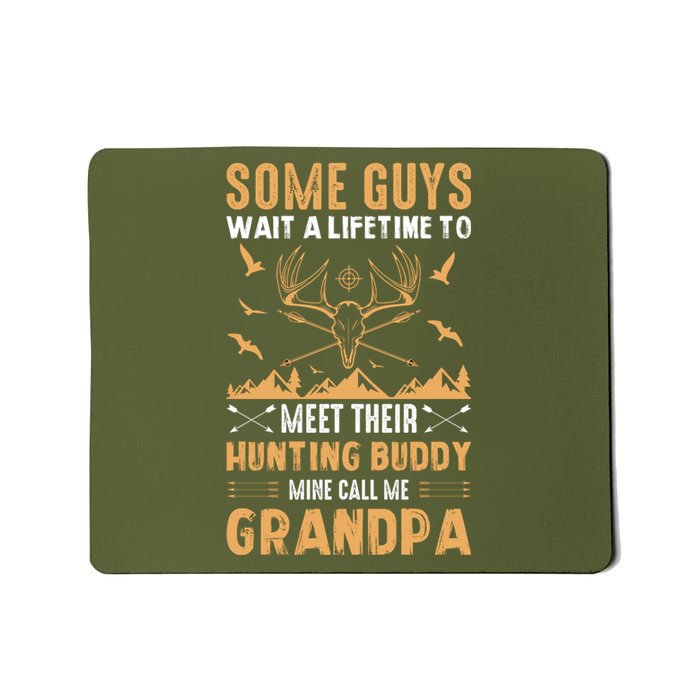 Grandpa Hunting Design Mousepad