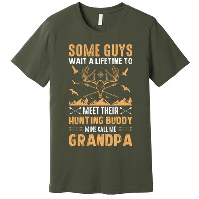 Grandpa Hunting Design Premium T-Shirt