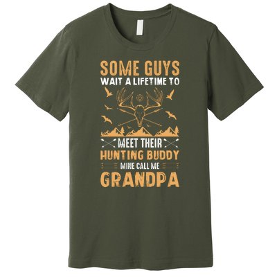 Grandpa Hunting Design Premium T-Shirt