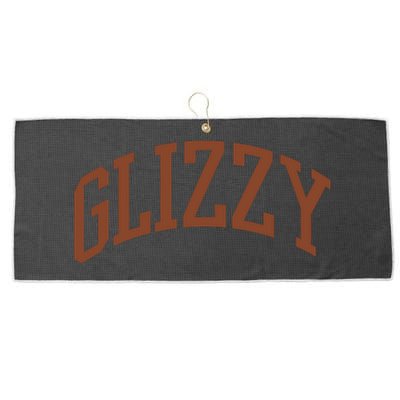 Glizzy Hot Dog Large Microfiber Waffle Golf Towel