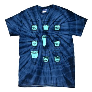 Glass half empty funny meme Psychologist Edition  Tie-Dye T-Shirt