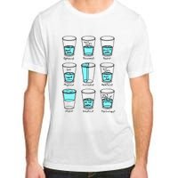 Glass half empty funny meme Psychologist Edition  Adult ChromaSoft Performance T-Shirt