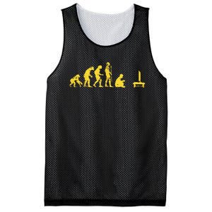 Gamer Human Evolution Funny Mesh Reversible Basketball Jersey Tank