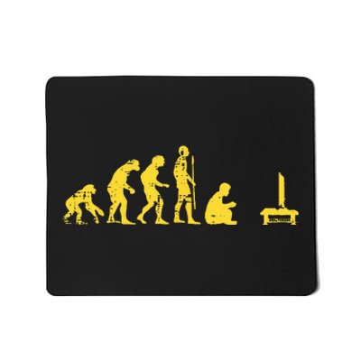 Gamer Human Evolution Funny Mousepad