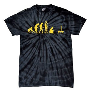 Gamer Human Evolution Funny Tie-Dye T-Shirt