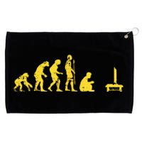 Gamer Human Evolution Funny Grommeted Golf Towel