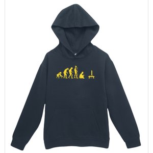 Gamer Human Evolution Funny Urban Pullover Hoodie