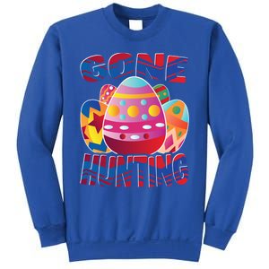 Gone Hunting Easter Bunny Easter Pun Easter Egg Easter Gift Sweatshirt