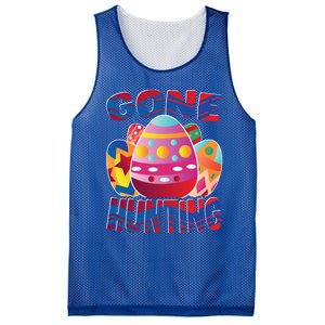 Gone Hunting Easter Bunny Easter Pun Easter Egg Easter Gift Mesh Reversible Basketball Jersey Tank