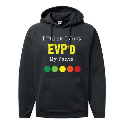 Ghost Hunting Evp Paranormal Spirit Funny Performance Fleece Hoodie