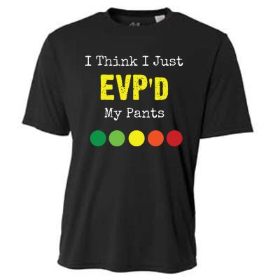 Ghost Hunting Evp Paranormal Spirit Funny Cooling Performance Crew T-Shirt