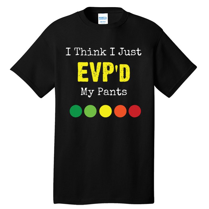 Ghost Hunting Evp Paranormal Spirit Funny Tall T-Shirt