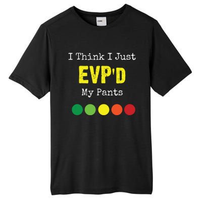 Ghost Hunting Evp Paranormal Spirit Funny Tall Fusion ChromaSoft Performance T-Shirt