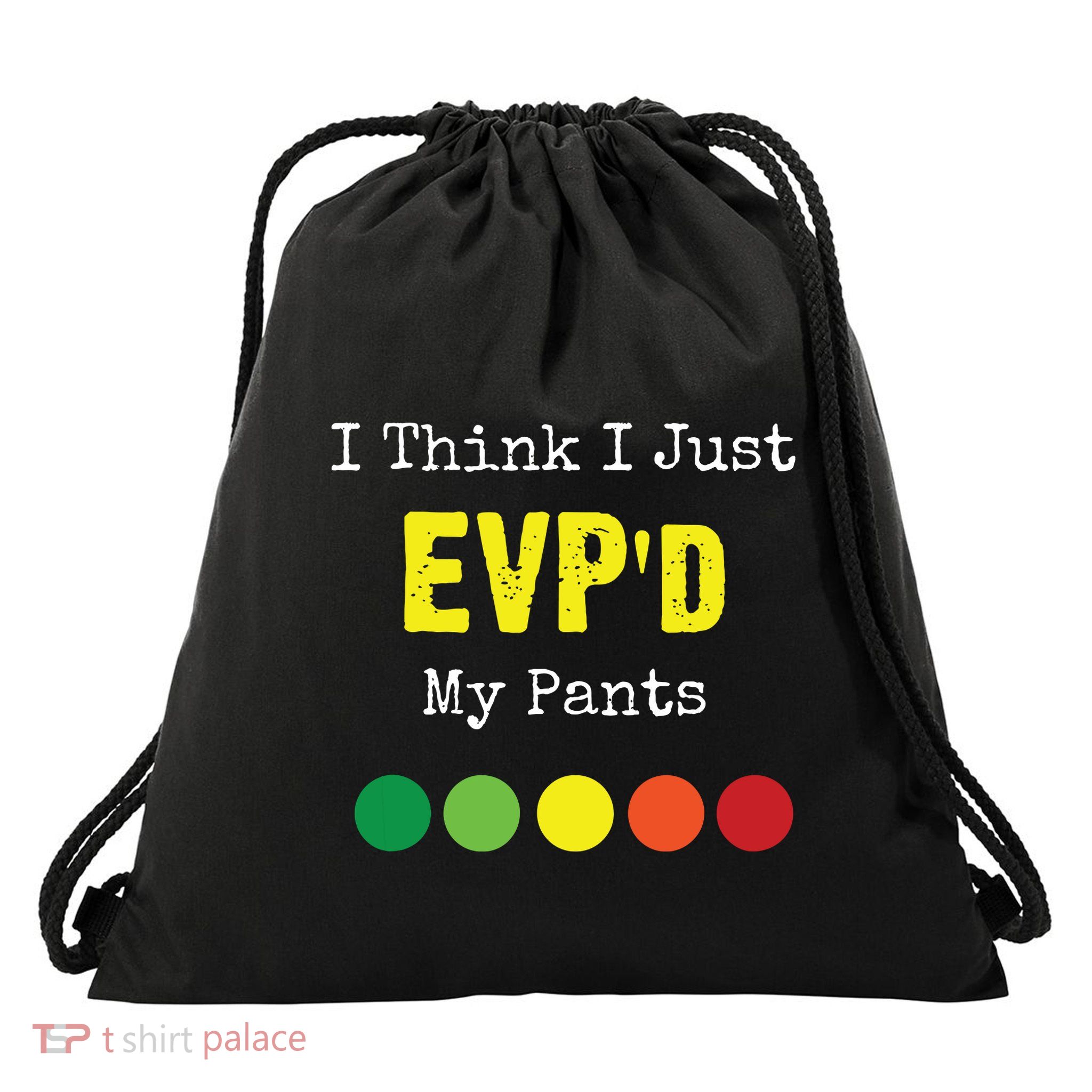 Ghost Hunting Evp Paranormal Spirit Funny Drawstring Bag
