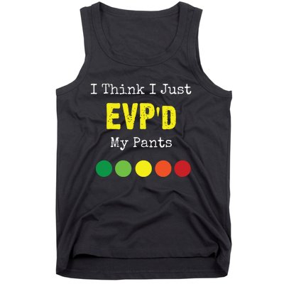 Ghost Hunting Evp Paranormal Spirit Funny Tank Top