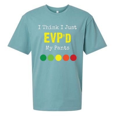 Ghost Hunting Evp Paranormal Spirit Funny Sueded Cloud Jersey T-Shirt