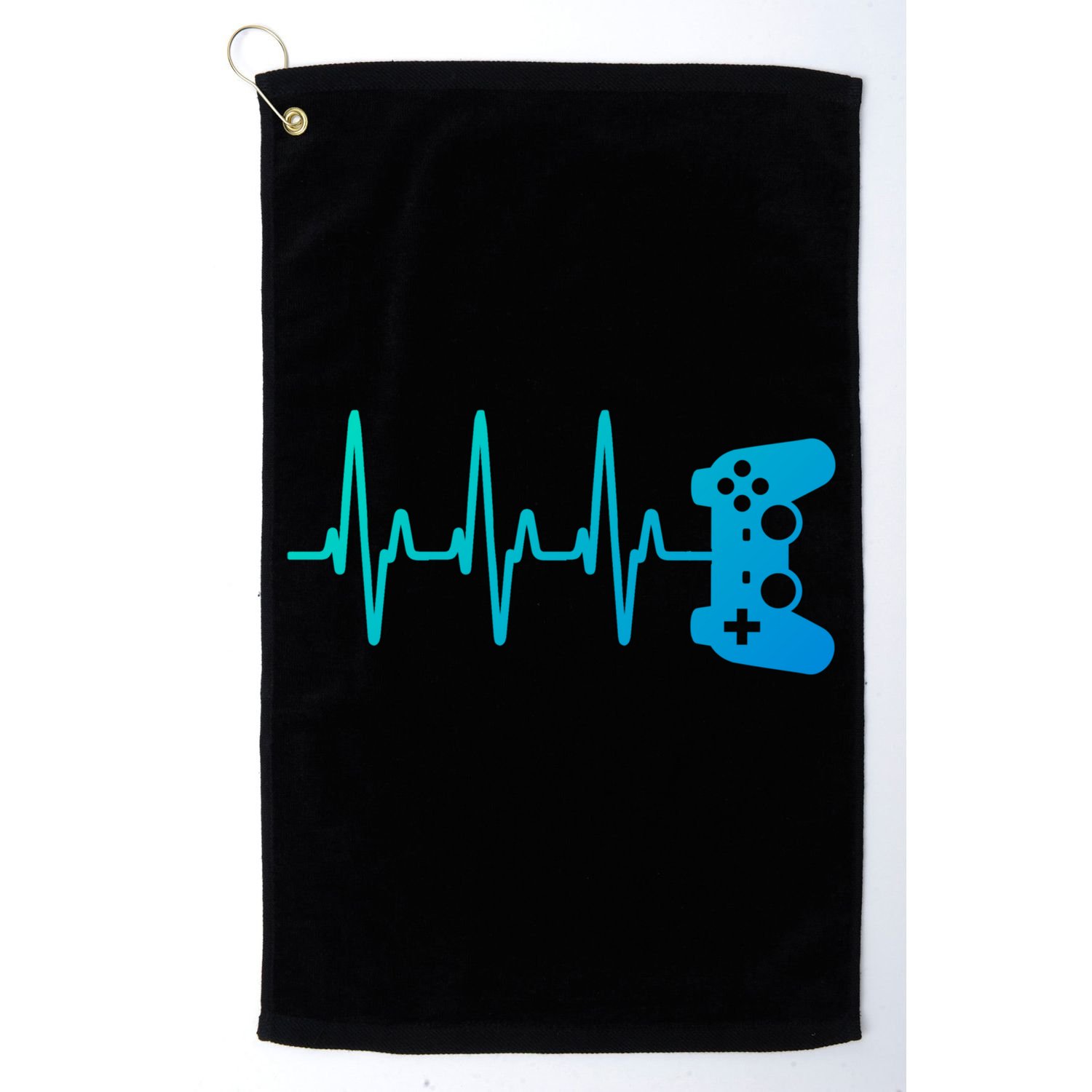 Gamer Heartbeat For Gaming Gift Golf Towel