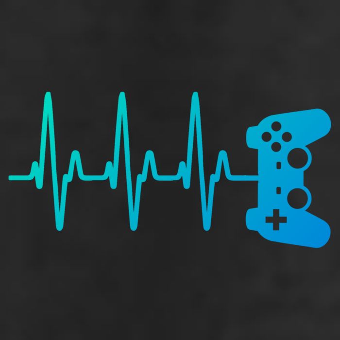 Gamer Heartbeat For Gaming Gift Golf Towel