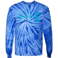 Gamer Heartbeat For Gaming Gift Tie-Dye Long Sleeve Shirt