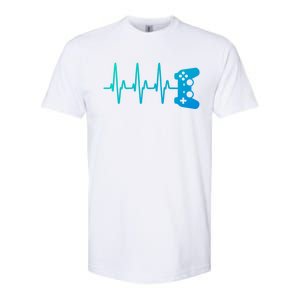 Gamer Heartbeat For Gaming Gift Softstyle CVC T-Shirt