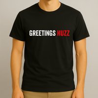 Greetings Huzz Funny Gen Z Gen Alpha Slang Meme T-Shirt