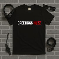 Greetings Huzz Funny Gen Z Gen Alpha Slang Meme T-Shirt