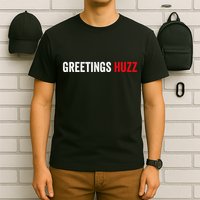 Greetings Huzz Funny Gen Z Gen Alpha Slang Meme T-Shirt