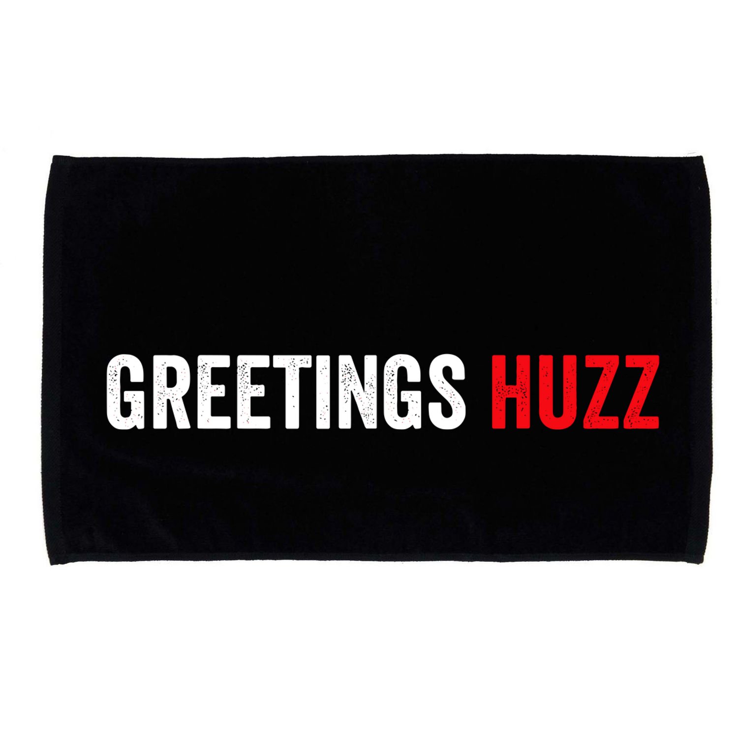 Greetings Huzz Funny Gen Z Gen Alpha Slang Meme Microfiber Hand Towel