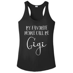 Gigi Heart For Grandma Christmas Birthday MotherS Day Ladies PosiCharge Competitor Racerback Tank