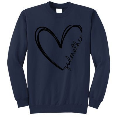 Godmother Heart For Mother Day Wo Tall Sweatshirt