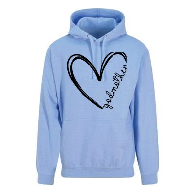 Godmother Heart For Mother Day Wo Unisex Surf Hoodie