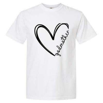 Godmother Heart For Mother Day Wo Garment-Dyed Heavyweight T-Shirt