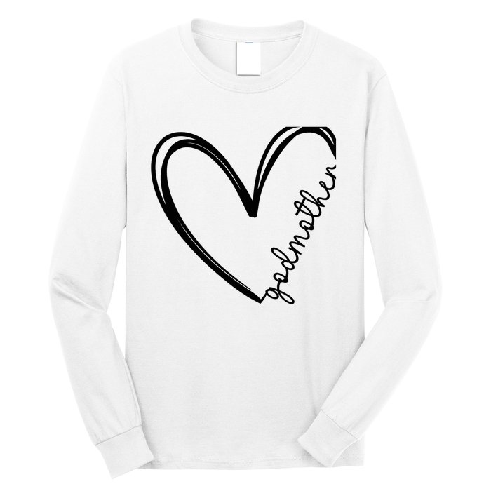 Godmother Heart For Mother Day Wo Long Sleeve Shirt