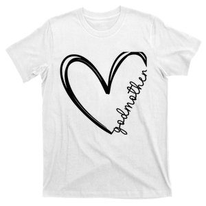 Godmother Heart For Mother Day Wo T-Shirt