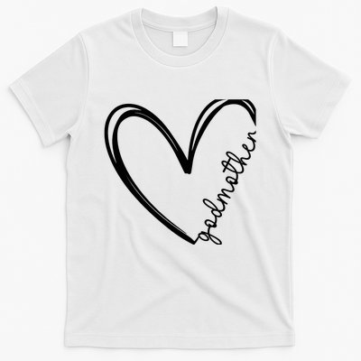 Godmother Heart For Mother Day Wo T-Shirt