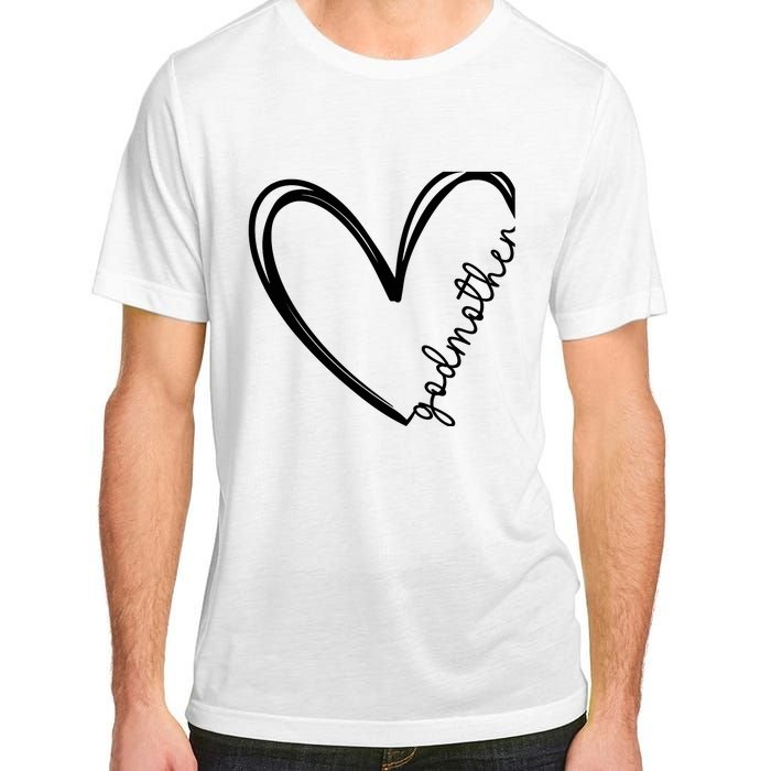 Godmother Heart For Mother Day Wo Adult ChromaSoft Performance T-Shirt